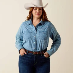 Jade Western Snap Shirt