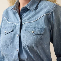 Jade Western Snap Shirt