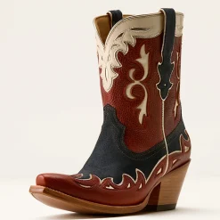 Juanita X Toe Western Boot