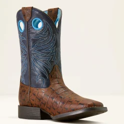 Knox Wide Square Toe Western Boot