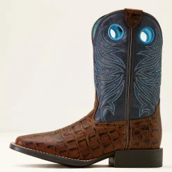 Knox Wide Square Toe Western Boot