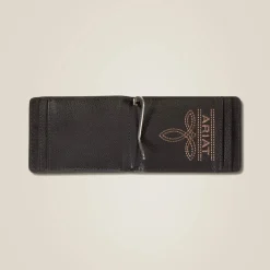 Large Logo Clip Wallet