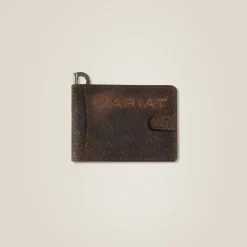 Large Logo Clip Wallet