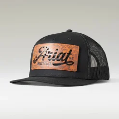 Leather Flag Patch Cap