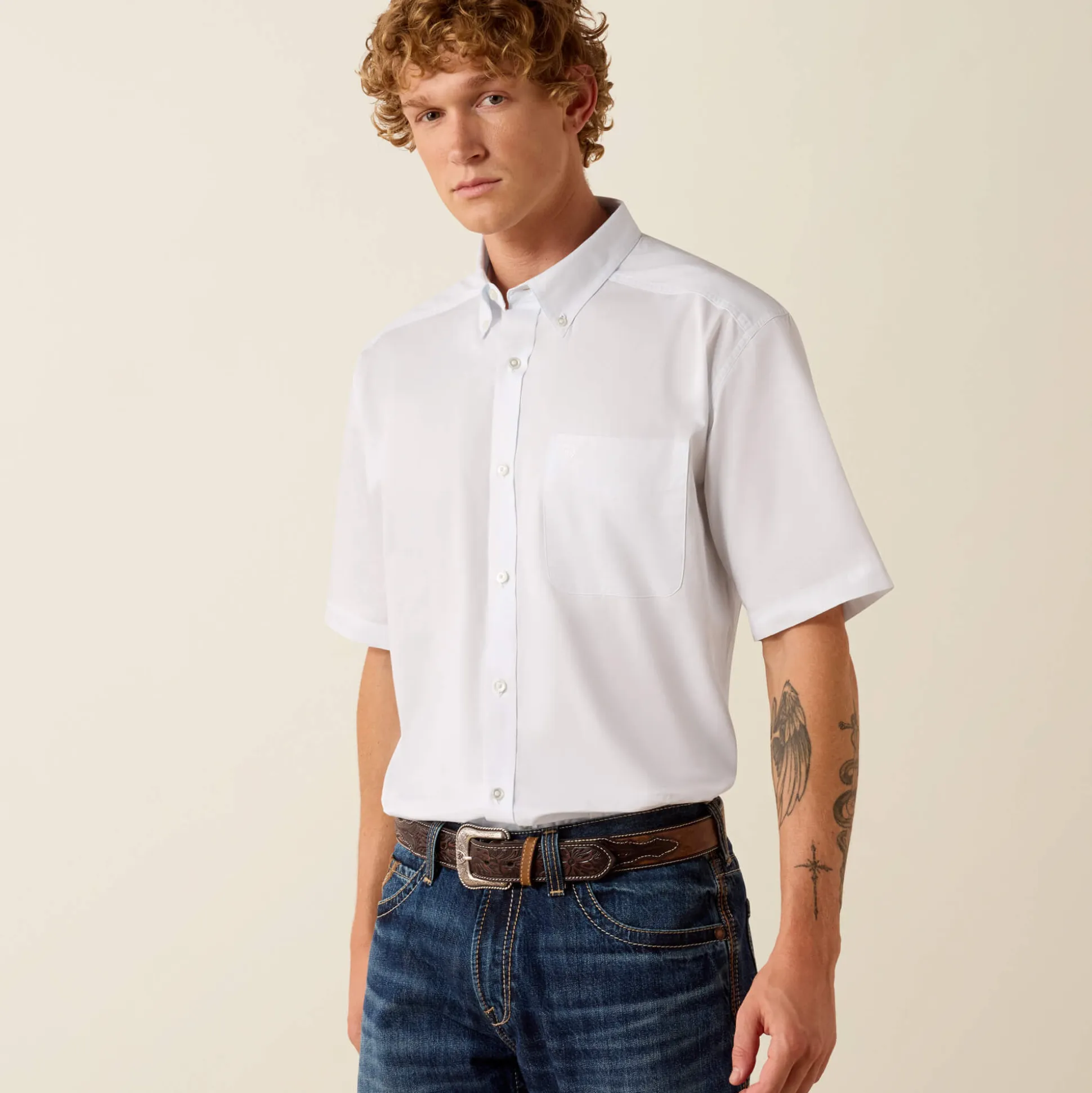 Lightweight Twill Classic Fit Shirt
