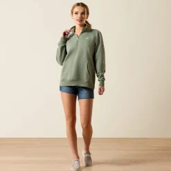 Logo 1/2 Zip Sweatshirt