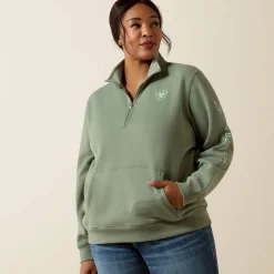 Logo 1/2 Zip Sweatshirt
