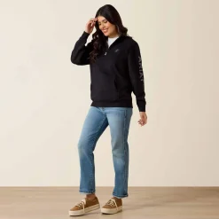 Logo 1/2 Zip Sweatshirt