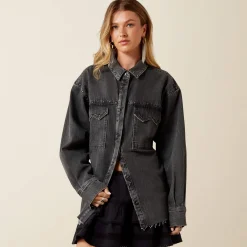 Lux Oversized Denim Jacket