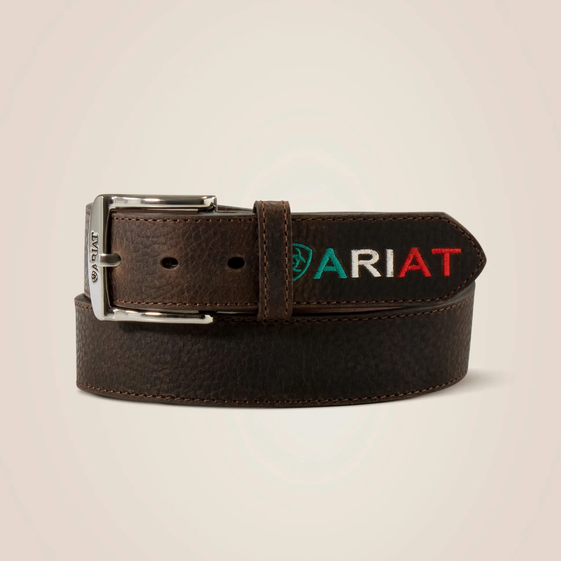 Mexico embossed logo belt