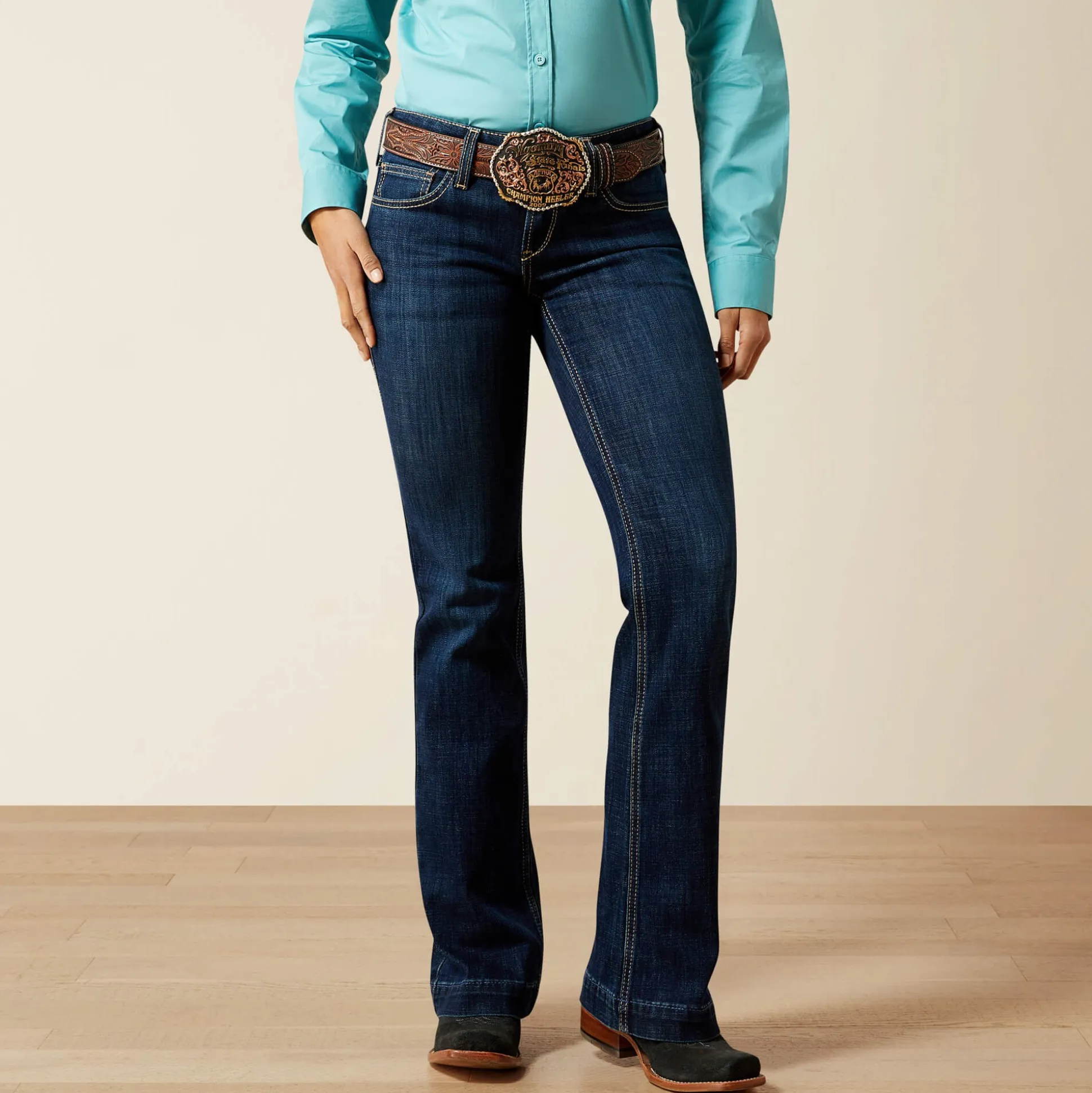 Mid Rise Cindy Trouser Jeans