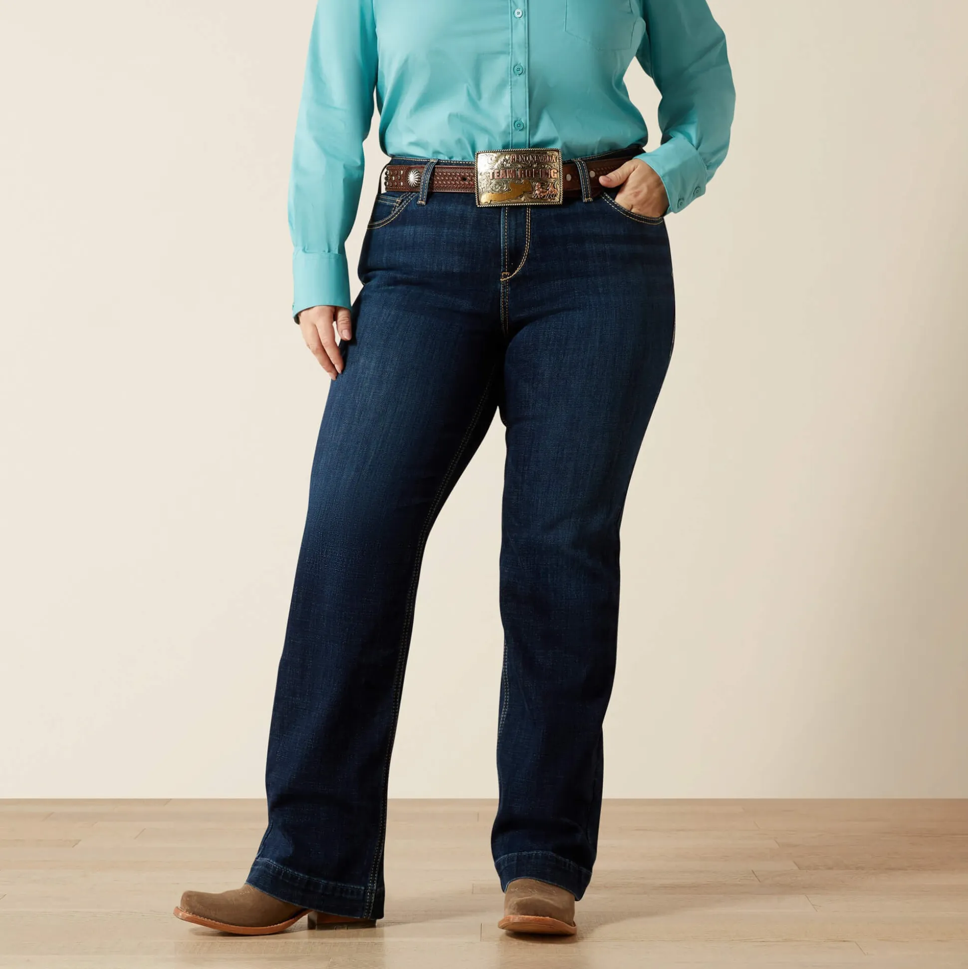 Mid Rise Cindy Trouser Jeans
