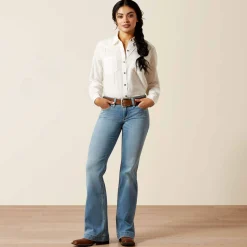 Mid Rise Giovana Leg Slim Trouser Jeans