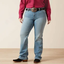 Mid Rise Giovana Leg Slim Trouser Jeans
