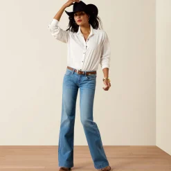 Mid Rise Sherry Trouser Jeans
