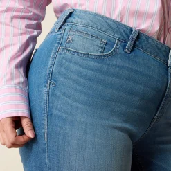 Mid Rise Sherry Trouser Jeans