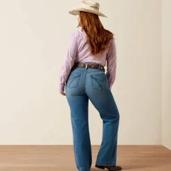 Mid Rise Sherry Trouser Jeans