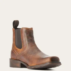 Midtown Rambler Square Toe Chelsea Boot