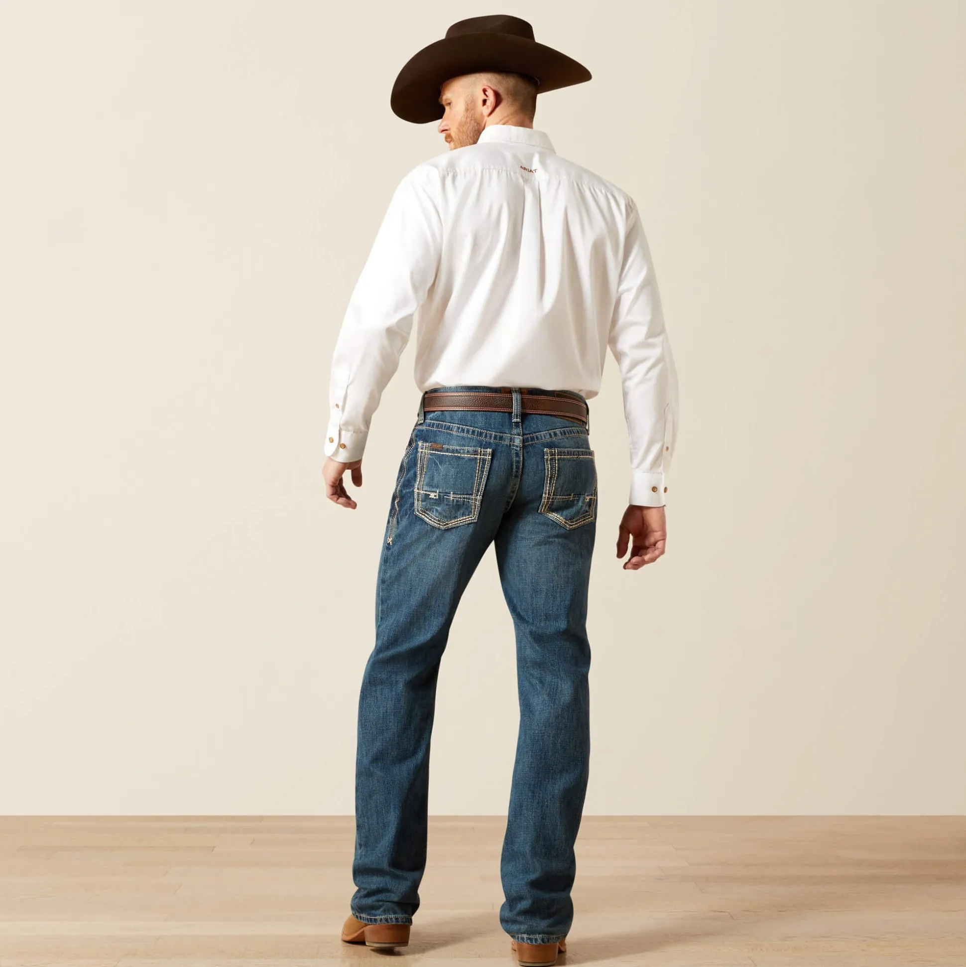 M4 Low Rise Boundary Boot Cut Jean