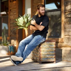 M4 Low Rise Stretch Shoreway Stackable Straight Leg Jean
