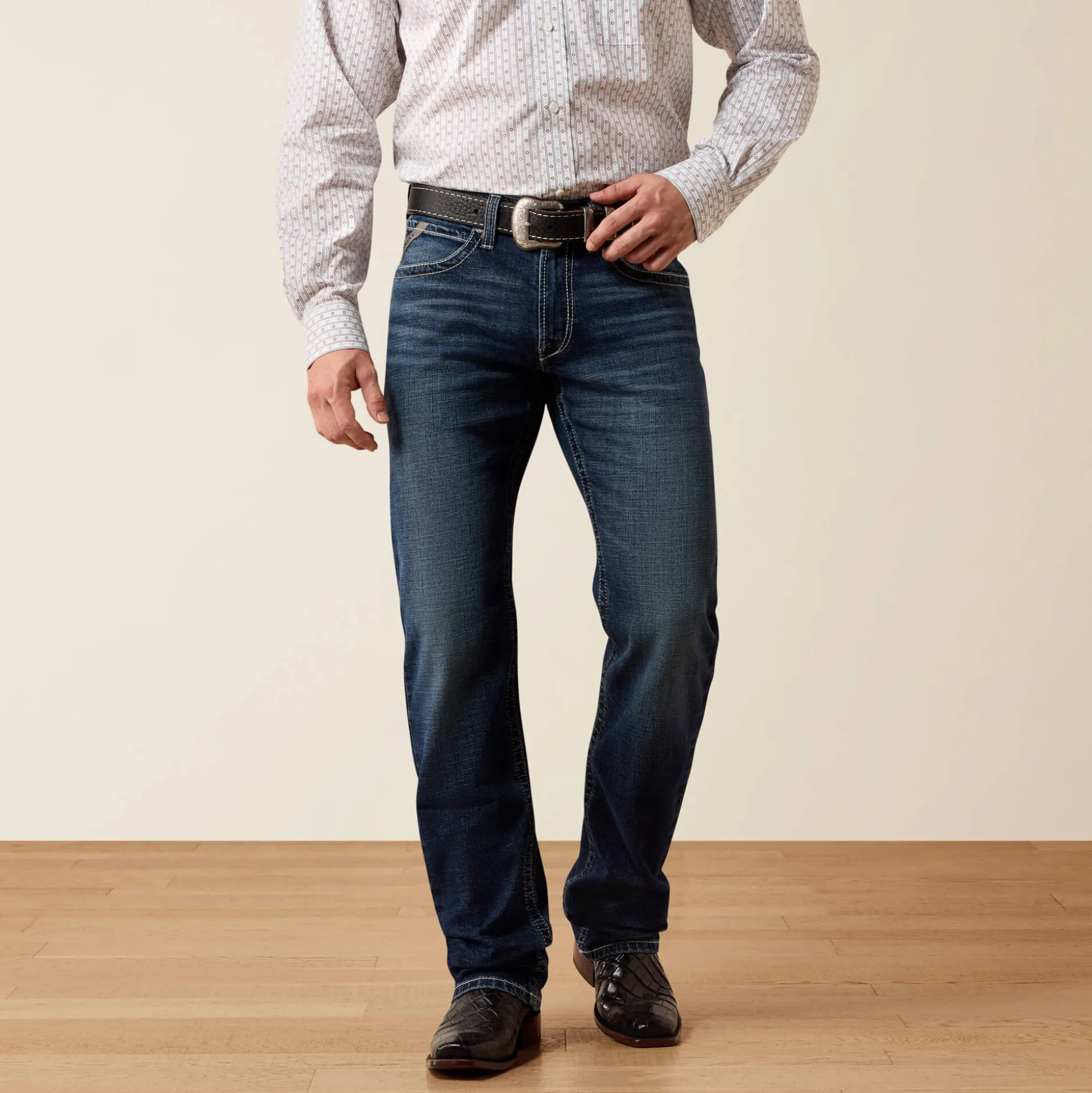 M4 Relaxed Landon Straight Leg Jeans