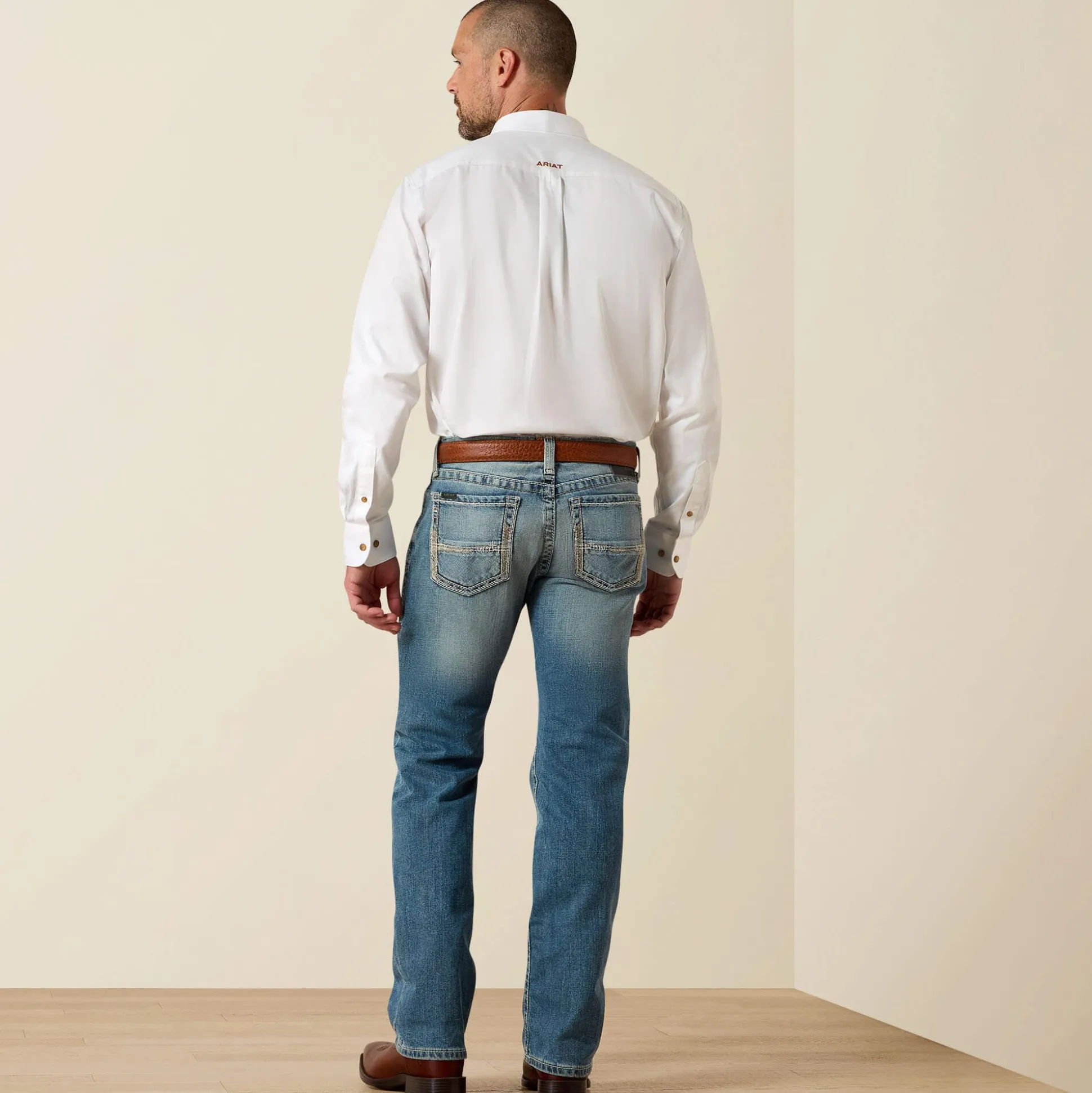 M7 Rocker Stretch Stirling Stackable Straight Leg Jean