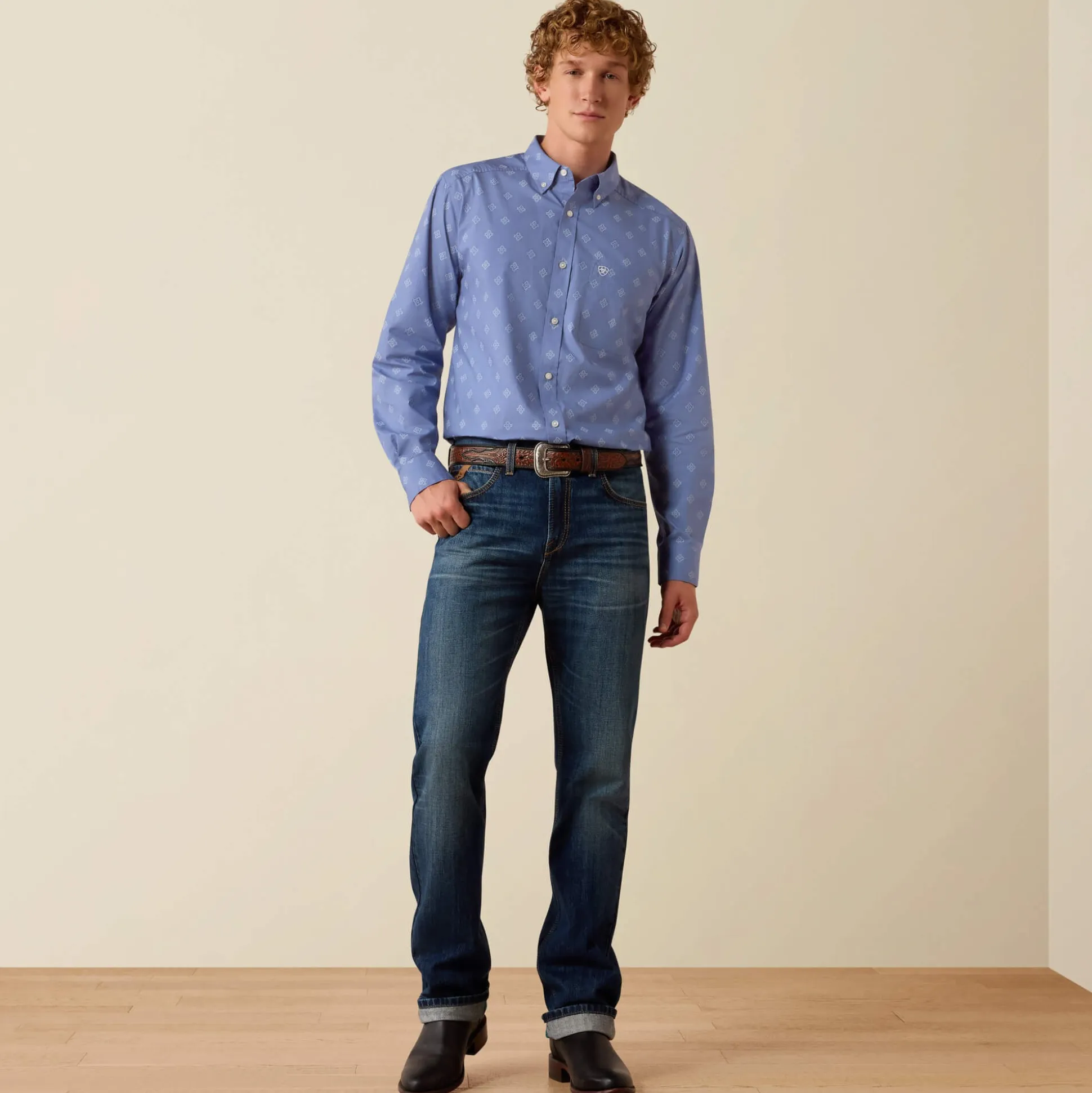 M7 Slim Adam Classic Rise Straight Leg Jeans