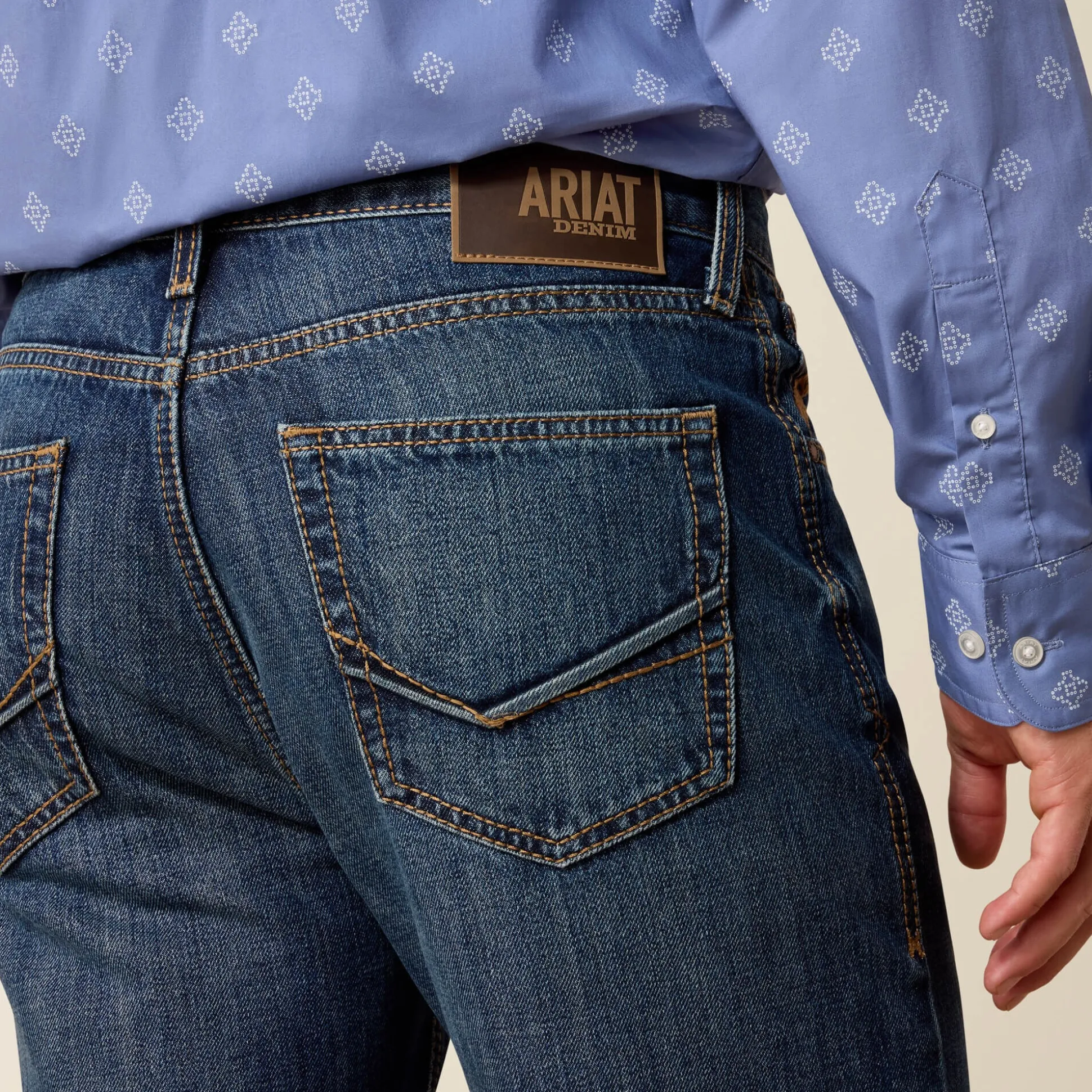 M7 Slim Adam Classic Rise Straight Leg Jeans
