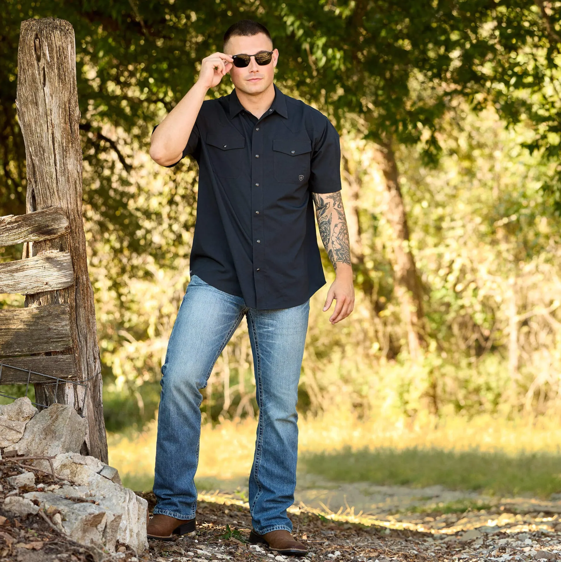 M5 Slim Gambler Stackable Straight Leg Jean