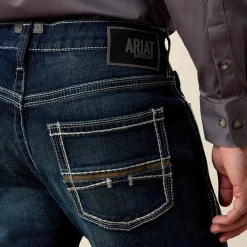 M5 Slim Stretch Coltrane Stackable Straight Leg Jean