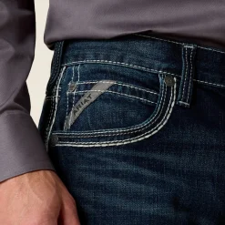 M5 Slim Stretch Coltrane Stackable Straight Leg Jean
