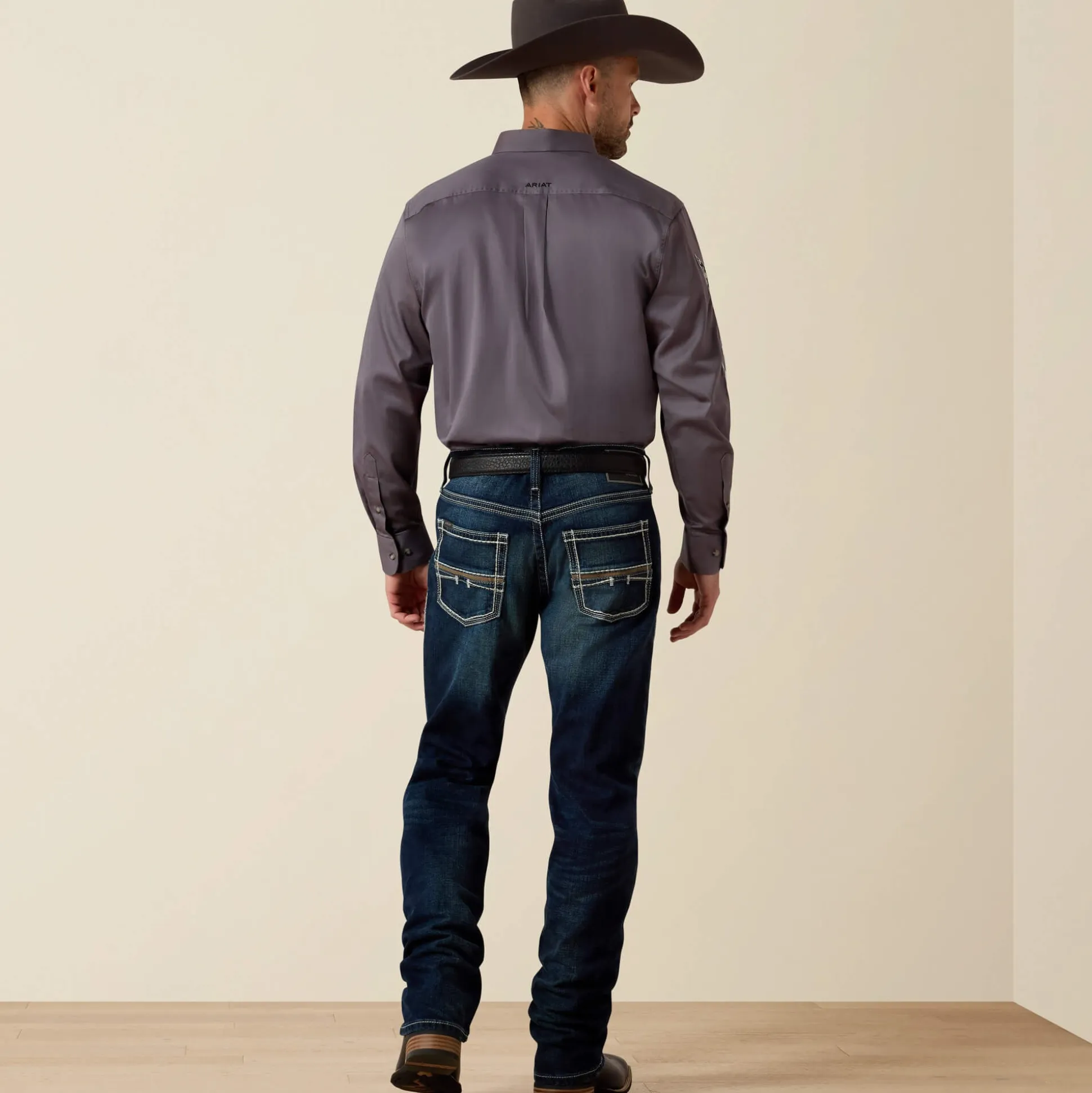 M5 Slim Stretch Coltrane Stackable Straight Leg Jean