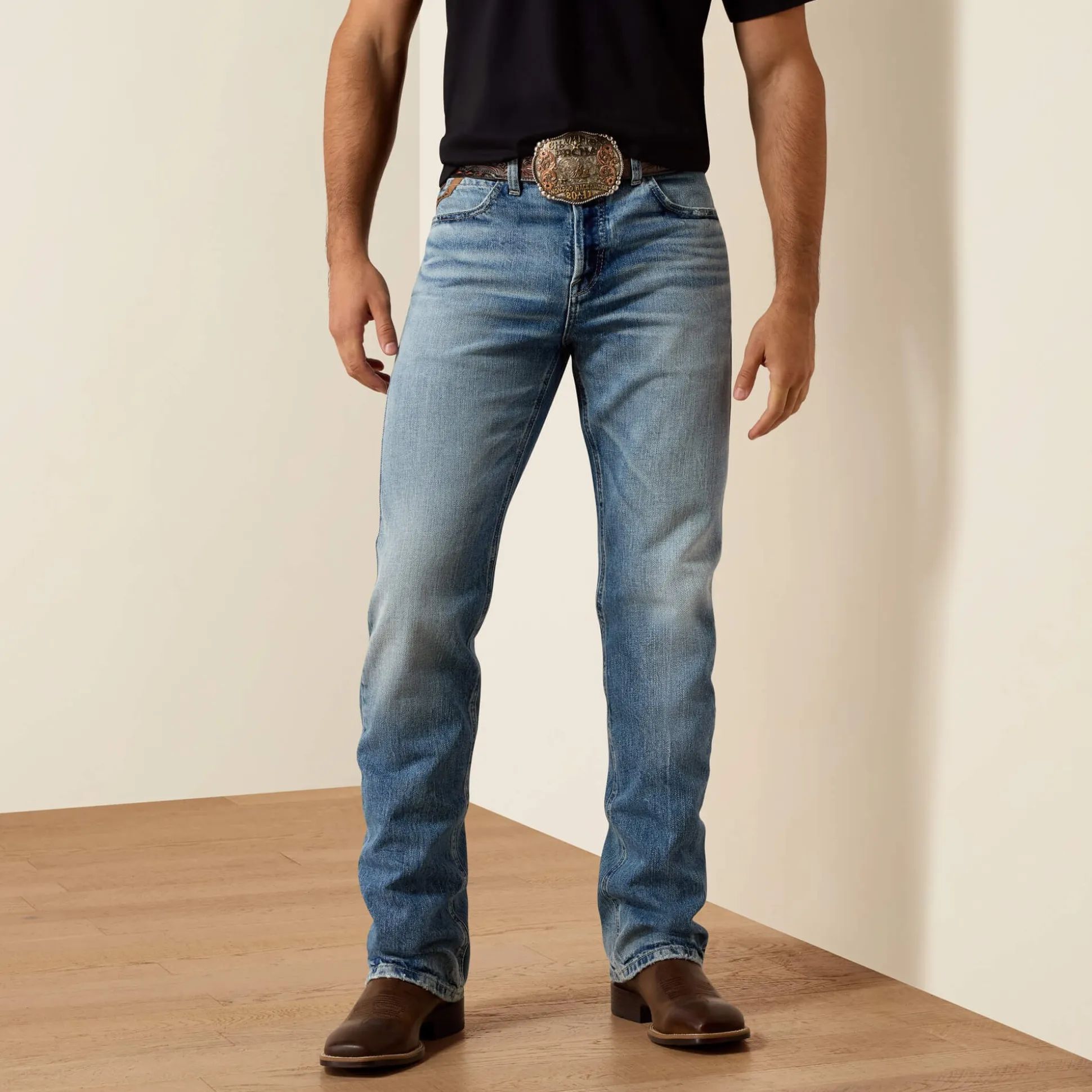 M7 Slim Tex Classic Rise Straight Leg Jeans