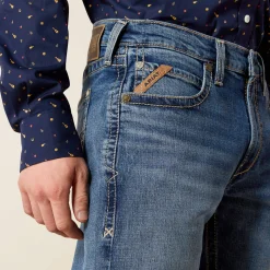 M5 Straight Calico Straight Leg Jean