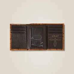 Ostrich Trifold Wallet