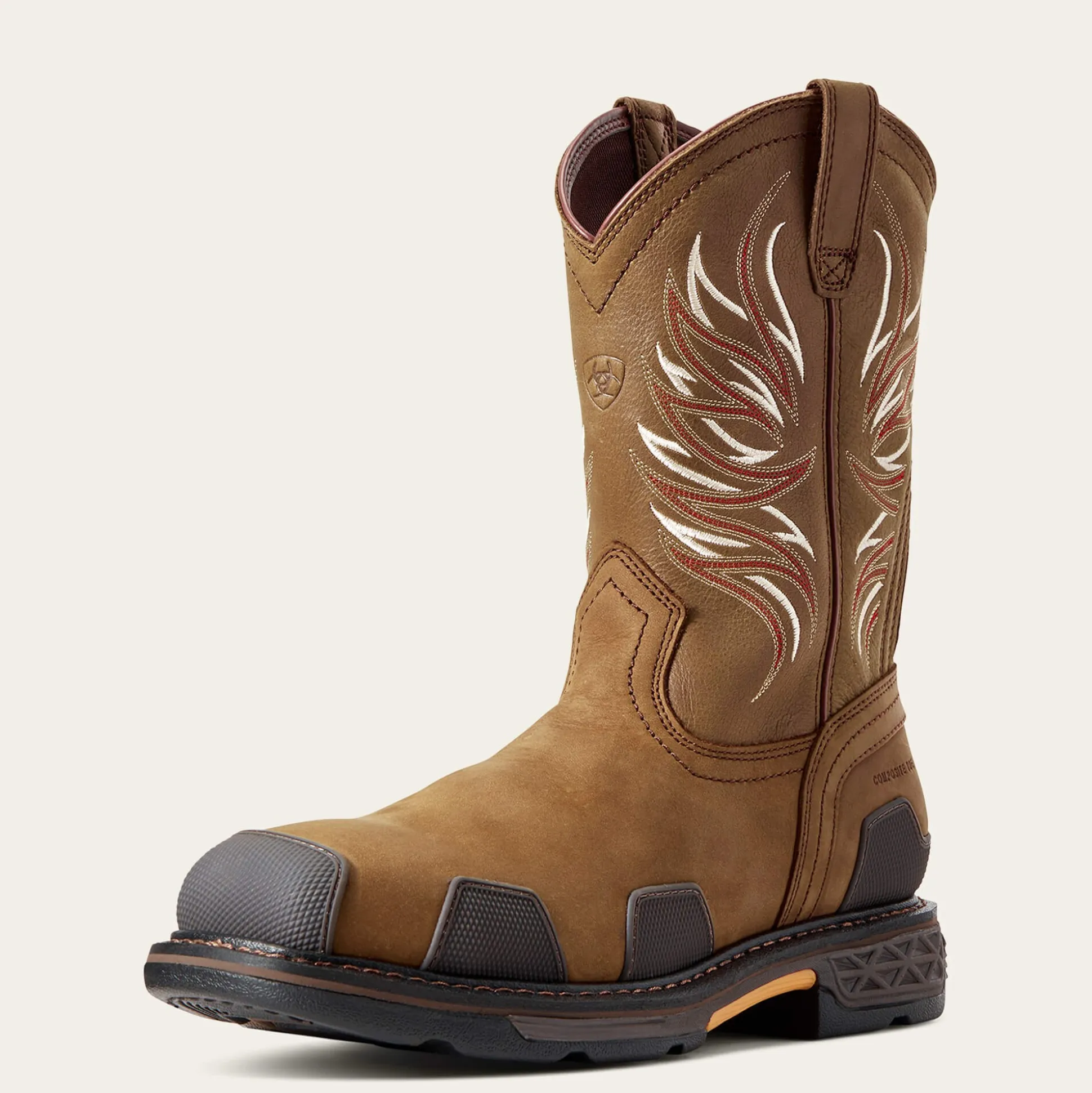 OverDrive Wide Square Toe Composite Toe Work Boot