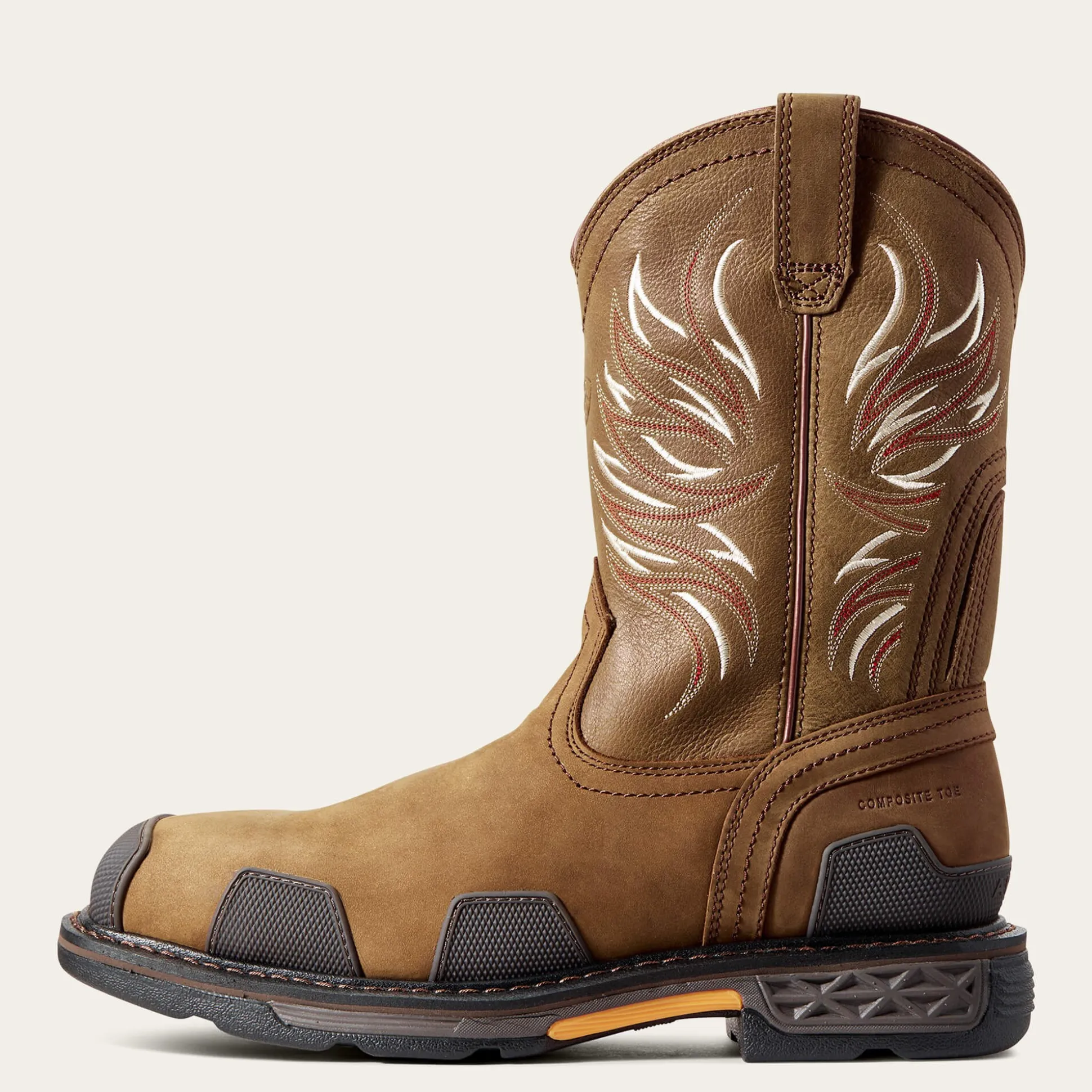 OverDrive Wide Square Toe Composite Toe Work Boot