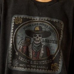 Oversize Sendero When Life Gives You Agaves Sweatshirt