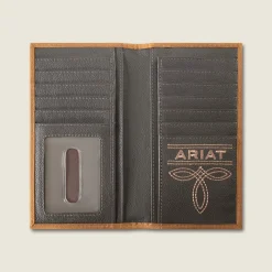 Patchwork Embroidered Logo Rodeo Wallet