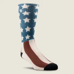 Patriot Graphic Crew Work Sock