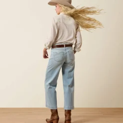 Perfect Rise Clare Wide Leg Crop Jeans