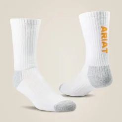 Premium Ringspun Cotton Crew Work Sock 3 Pair Pack
