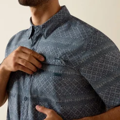 Printed VentTEK Outbound Fitted Shirt