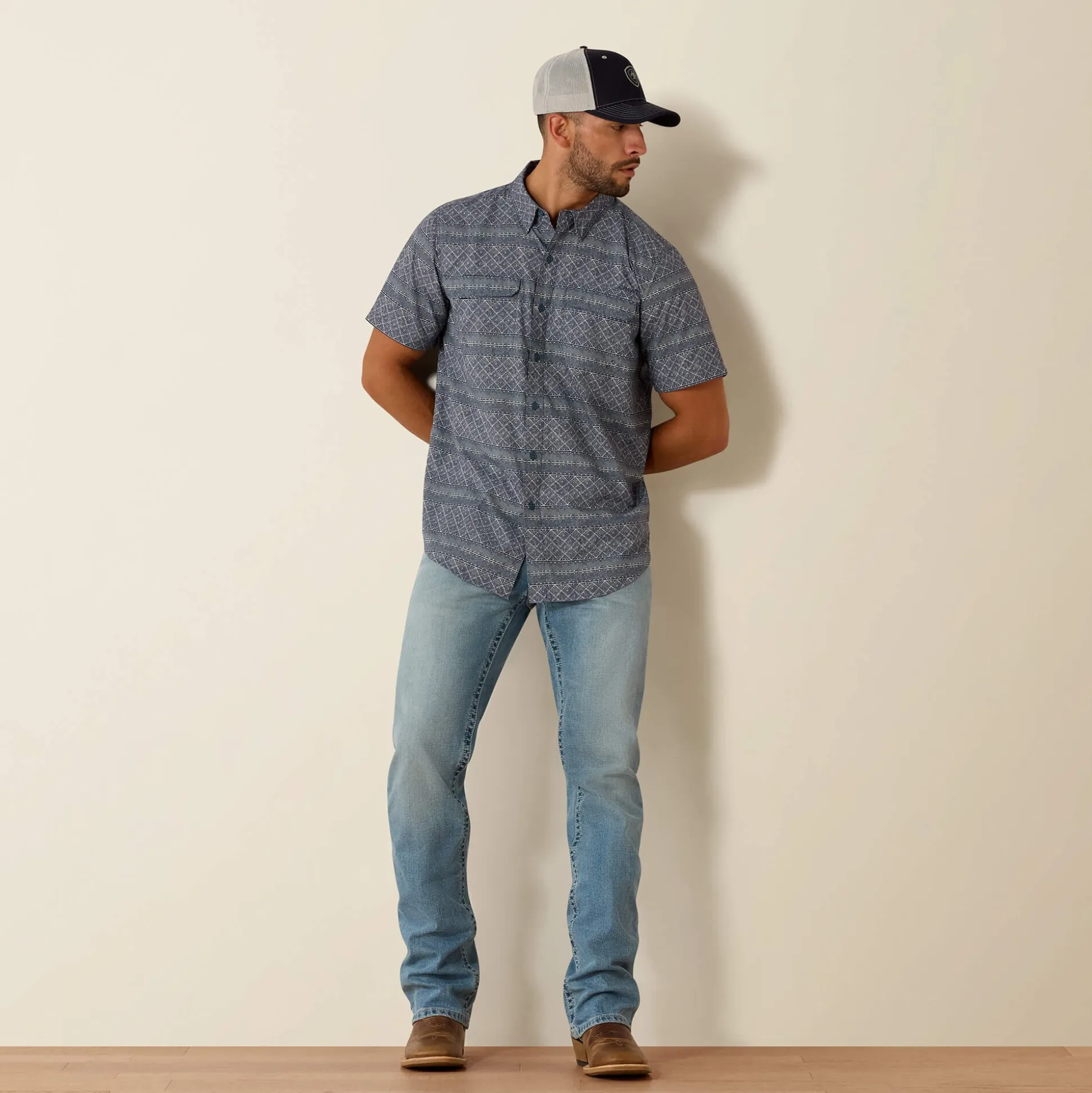 Printed VentTEK Outbound Fitted Shirt