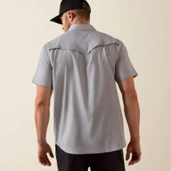Printed VentTEK Western Fitted Snap Shirt