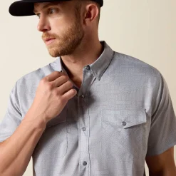 Printed VentTEK Western Fitted Snap Shirt