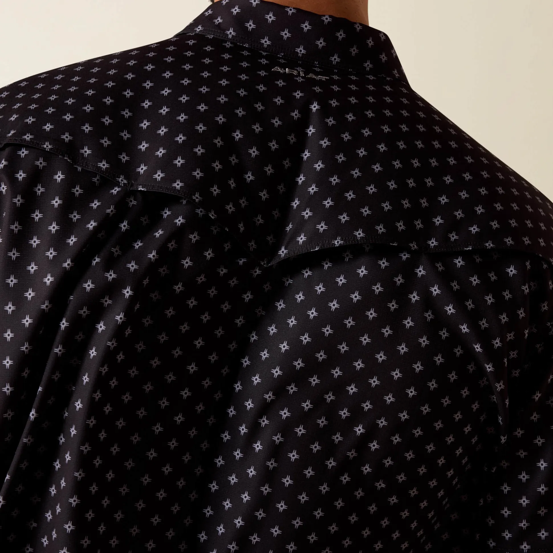Printed VentTEK Western Fitted Snap Shirt