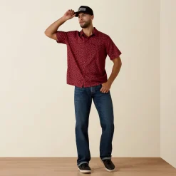 Printed VentTEK Western Yoke Classic Fit Snap Shirt
