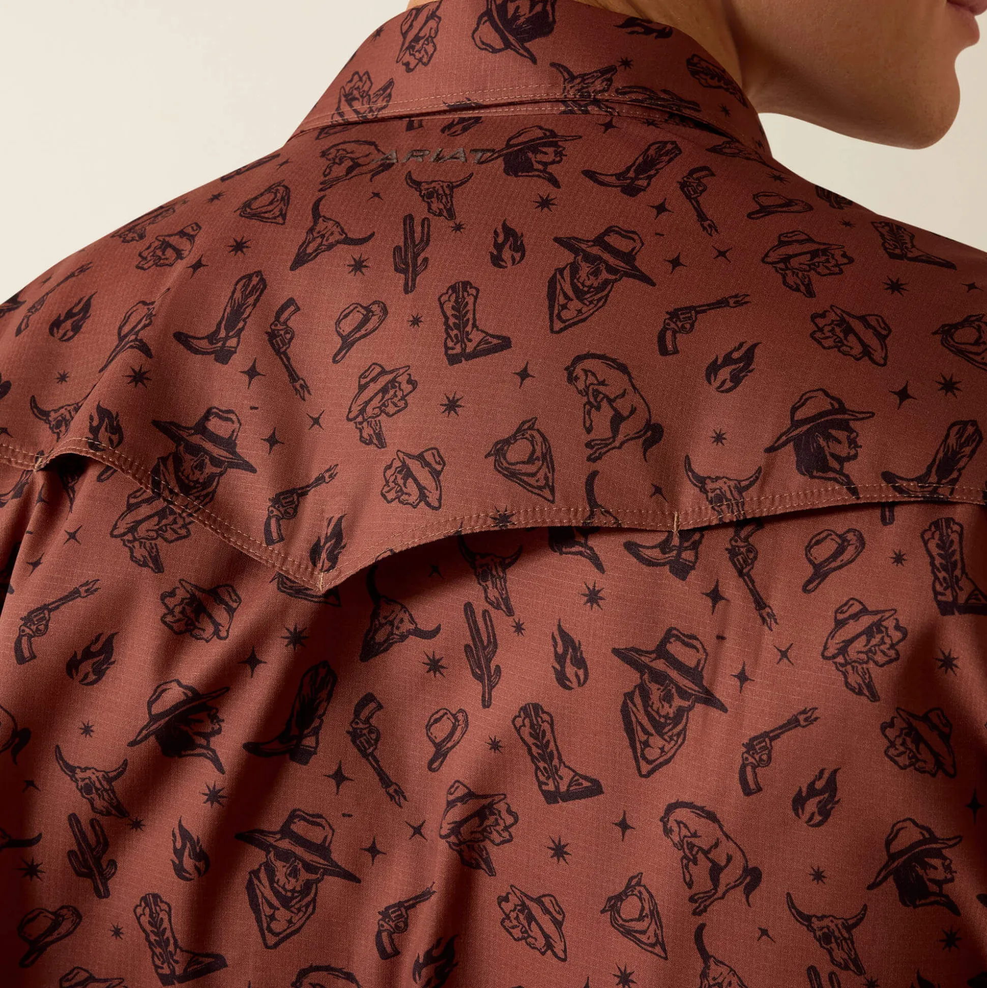 Printed VentTEK Western Yoke Classic Fit Snap Shirt
