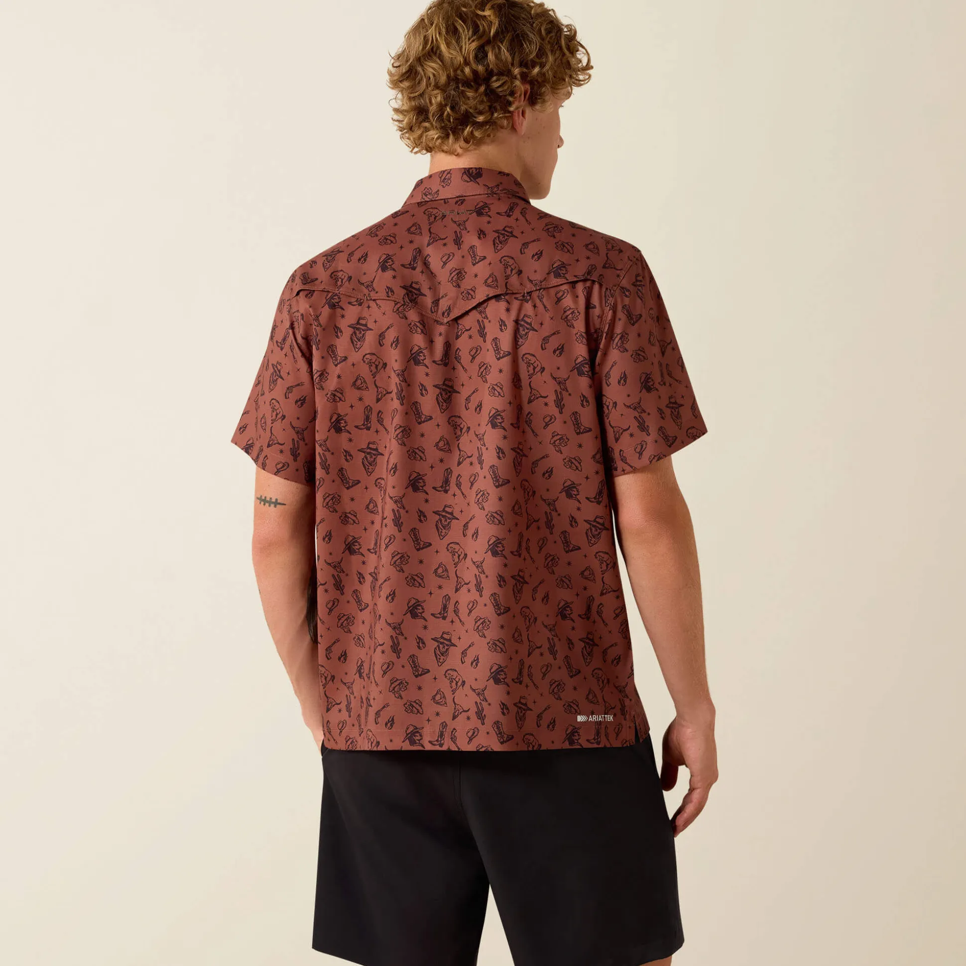 Printed VentTEK Western Yoke Classic Fit Snap Shirt